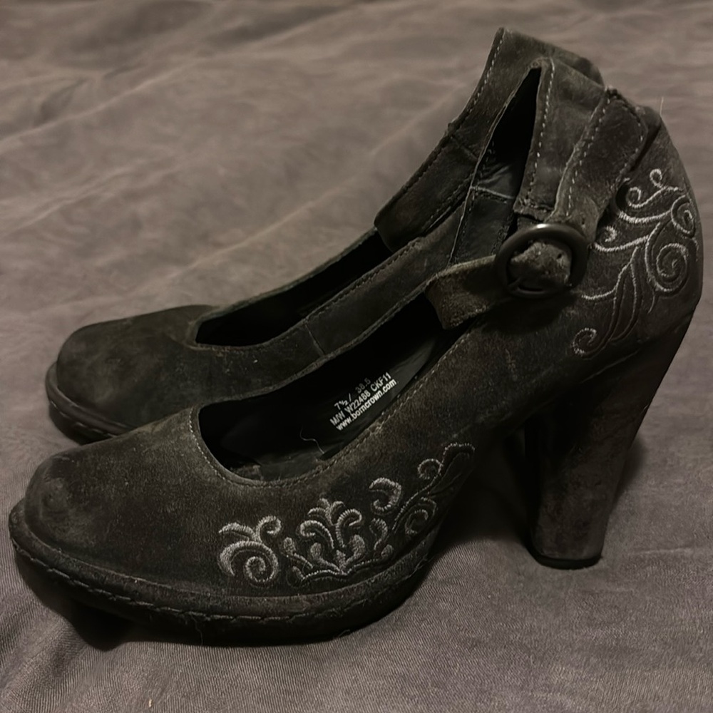 Born Suede Heels